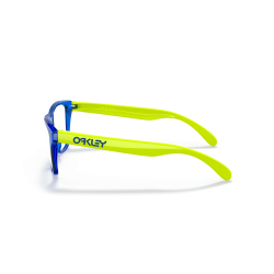 Óculos De Grau Para Crianças Oakley Masculino 0oy8009 Frogskins Xs Rx Polished Sea G